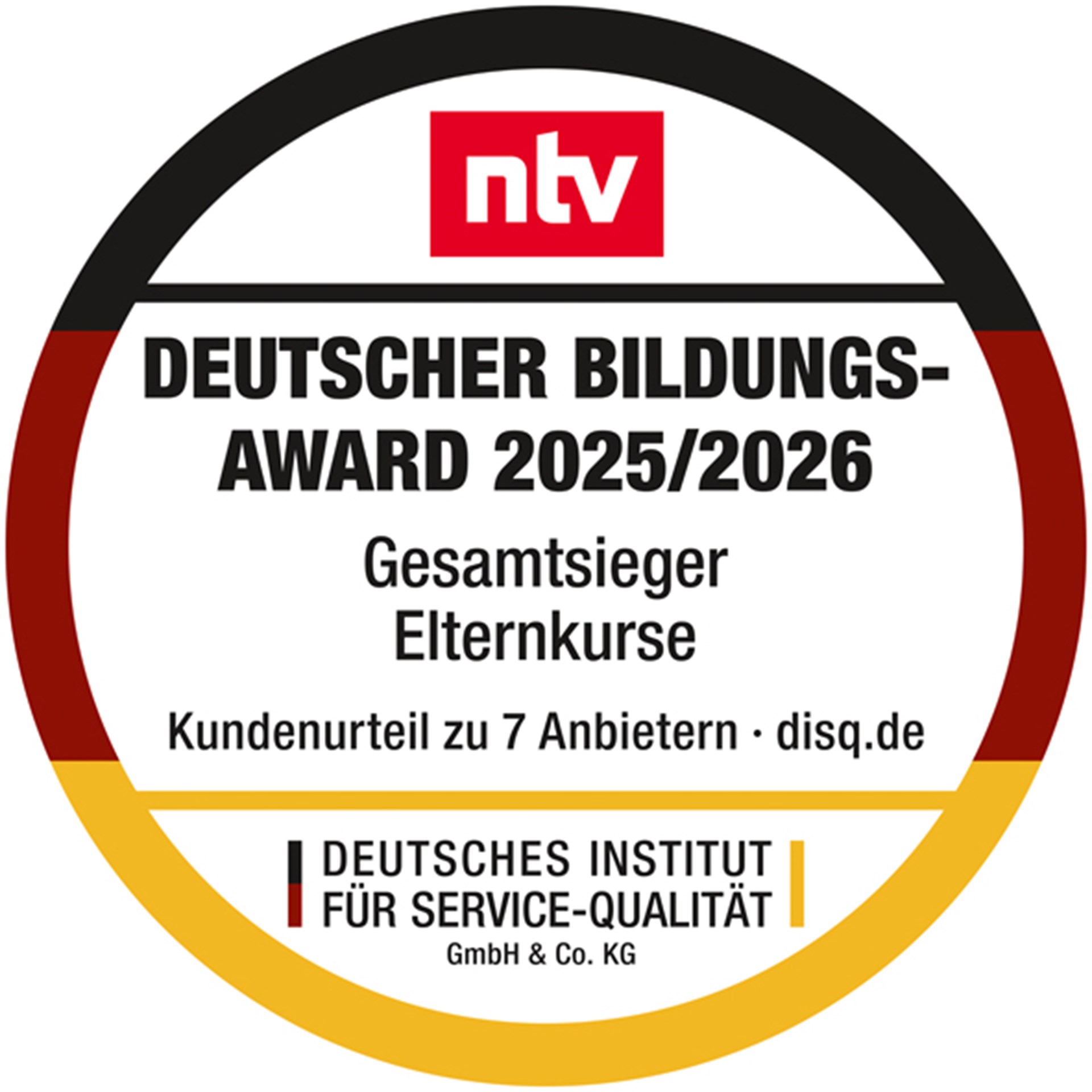Siegel des Deutsche Bildungs Award 2025/26